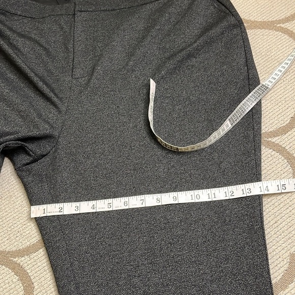 Modcloth high waisted cropped wide leg black gray pants size 22 - Picture 8 of 16